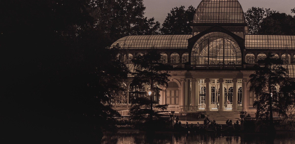 The Crystal Palace at night